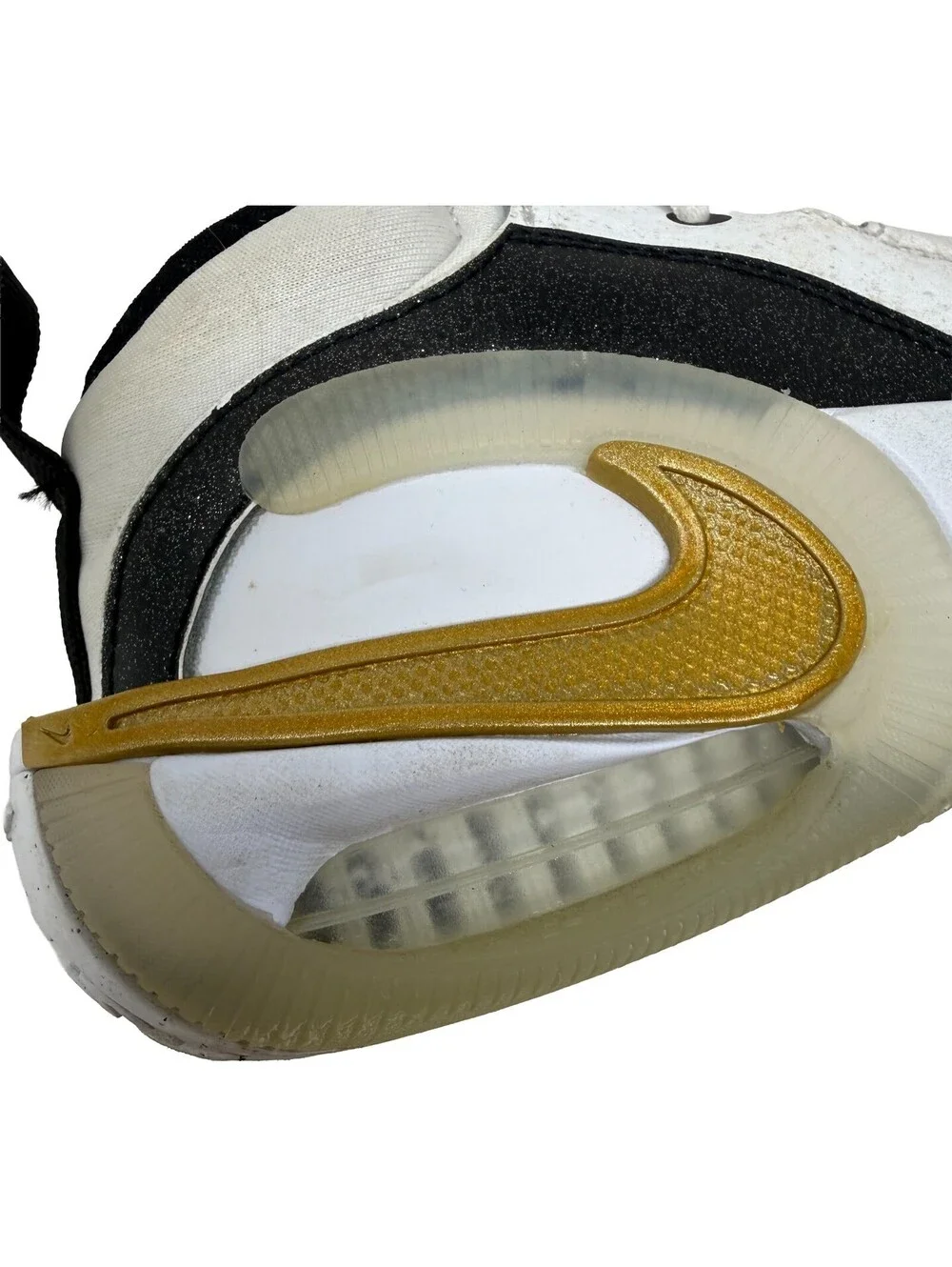 Nike Air Zoom Crossover 2 Mid White Metallic Gold - FB2689-100 Youth Size 2.5 Y